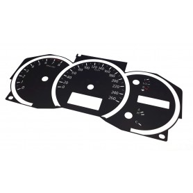 2011-2016 Nissan Quest - tarcze licznika zegary zamiennik z MPH na km/h