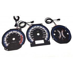 Honda Accord 1998-2003 design 3 PLASMA TACHO GLOW GAUGES TACHOSCHEIBEN DIALS