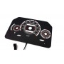 Fiat Seicento design 7 GLOW FACE GAUGE PLASMA TACHO GLOW GAUGES TACHOSCHEIBEN DIALS