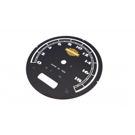 Harley Davidson Softail od 2011, FLSTN, Deluxe 103mm  - replacement instrument cluster dials gauges // tacho counter