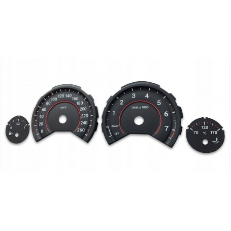 ZAMIENNIK km/h TARCZE LICZNIKA BMW F30 F31 F32 F34 F36 Zegary Auto z USA UK