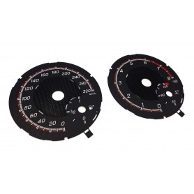 Mercedes-Benz GLS 63 for AMG - Replacement instrument cluster tacho dials - converted from MPH to Km/h
