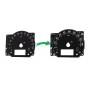 Toyota Sequoia II - Replacement instrument cluster dials, face counter gauges from MPH to km/h