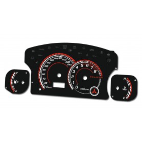 Mitsubishi Eclipse 3G PLASMA TACHO GLOW GAUGES TACHOSCHEIBEN DIALS design 3