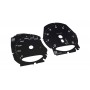Porsche Macan - Replacement tacho dials - converted from MPH to KM/H
