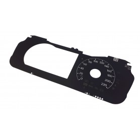 Honda CR-V CRV  - Replacement tacho dials, face counter gauges converted from MPH to Km/h