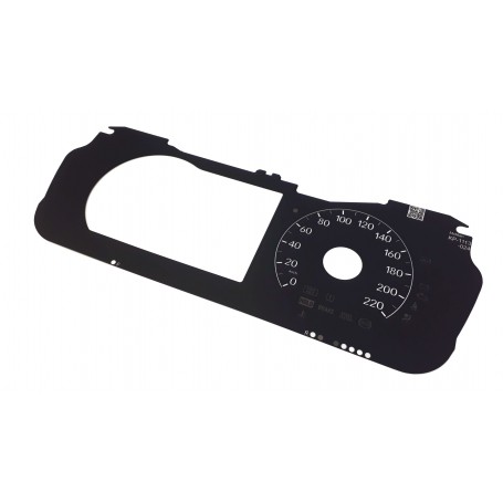 Honda CR-V CRV  - Replacement tacho dials, face counter gauges converted from MPH to Km/h