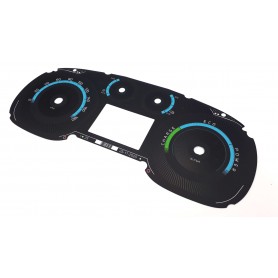 Peugeot e-Partner - Replacement tacho dials, face counter gauges converted from MPH to Km/h