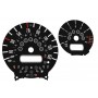 Mini One Cooper S JCW Custom Speedometer Rev Dial Gauge Faces MPH KPH 50 R52 R53