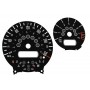 Mini One Cooper S JCW Custom tarcze licznika zegary KMH 50 R52 R53