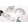 Ford Escort Cosworth RS Wolf 300 km/h - INDIGLO plasma dials, replacement glow gauges tachoscheiben dials