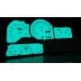 Ford Escort Cosworth RS Wolf 300 km/h - INDIGLO plasma dials, replacement glow gauges tachoscheiben dials