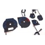 Mitsubishi Lancer EVO 7, 8, 9 PLASMA TACHO GLOW GAUGES TACHOSCHEIBEN DIALS