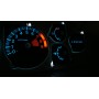 Mitsubishi Lancer EVO 7, 8, 9 PLASMA TACHO GLOW GAUGES TACHOSCHEIBEN DIALS