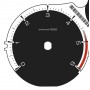 Peugeot 308 - Replacement tacho dials, face counter gauges converted from MPH to Km/h