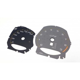 Porsche 981 982 (718) Boxster / Cayman / Macan GT4 330KM/H zamiennik tarcze licznika zegary z MPH na km/h