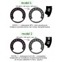 Harley Davidson Heritage Softail - replacement instrument cluster dials gauges // tacho counter
