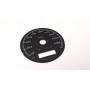 Harley-Davidson Road King Speedometer Faceplate – MPH to KM/H Conversion – Police Edition (80mm)