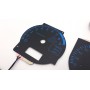 Mitsubishi Lancer EVO 7, 8, 9 Tarcze licznika zegary INDIGLO Custom Blue