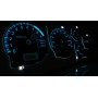 Mitsubishi Lancer EVO 7, 8, 9 Custom Blue PLASMA TACHO GLOW GAUGES TACHOSCHEIBEN DIALS