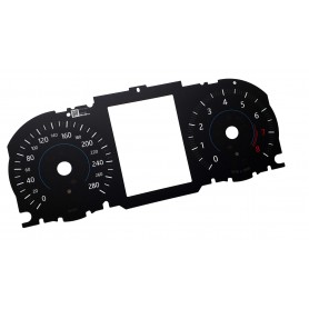 Jaguar F-Pace - zamiennik tarcze licznika zegary z MPH na km/h