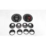 Jaguar E-Type - Speedometer, tachometer, gauge, restoration MPH to km/h