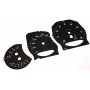 Porsche Panamera - Replacement tacho dials - converted from MPH to Km/h