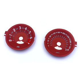 Dodge Challenger SRT Hellcat Redeye Gauge Faces – MPH to KM/H Conversion