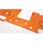 Porsche Cayenne (955/957) Custom Gauge Face Overlays – MPH to KM/H Conversion – Transsyberia Orange Edition