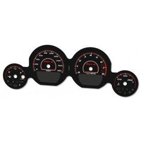 2011-2014 Dodge Challenger SRT8  180 MPH replacement speedo faces dials