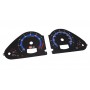 Audi A6 C6 Speedometer Gauges – S6 Blue Edition Dashboard Overlays | Premium Replacement
