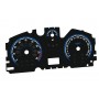 Opel Astra H OPC style replacement dials speedo faces 260kmh 8000 RPM
