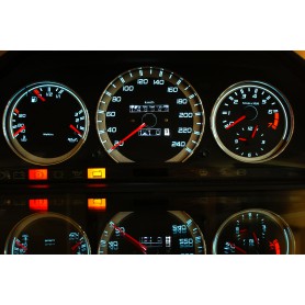 Chrysler PT Cruiser 2001-2007 glow gauge plasma dials tachoscheibe glow shift 
