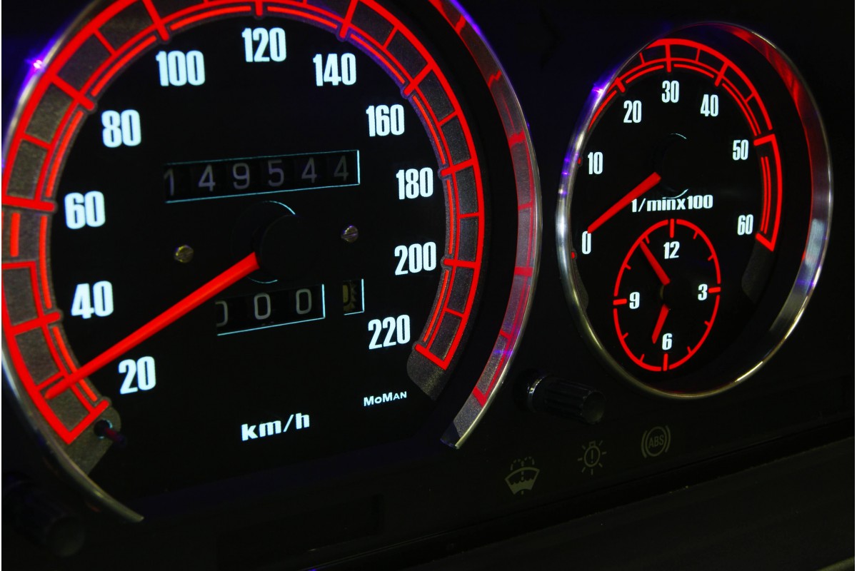 928 944 PORSCHE glow gauge plasma dials tachoscheibe glow indicators Style 2