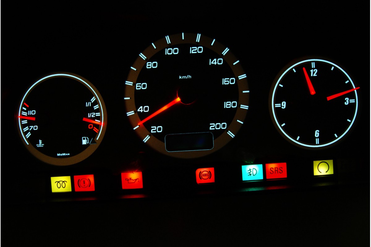 Mercedes Vito W638 1996-2003 design 2 PLASMA TACHO GLOW GAUGES ...