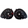 Audi A5 RS 5 Replacement dial - converted from MPH to Km/h