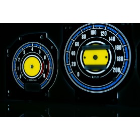 Nissan Micra K11 świecące tarcze licznika zegary INDIGLO