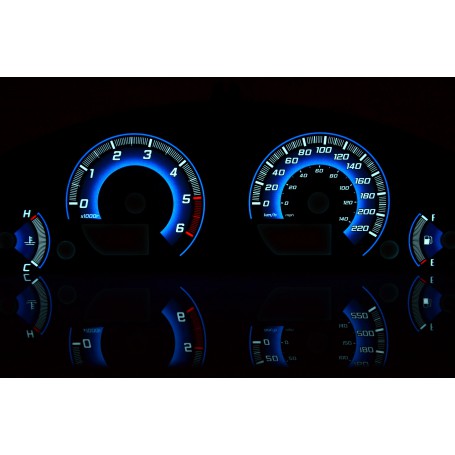 Nissan Pathfinder R51 / Navara D40 wzór 2 tarcze licznika zegary INDIGLO