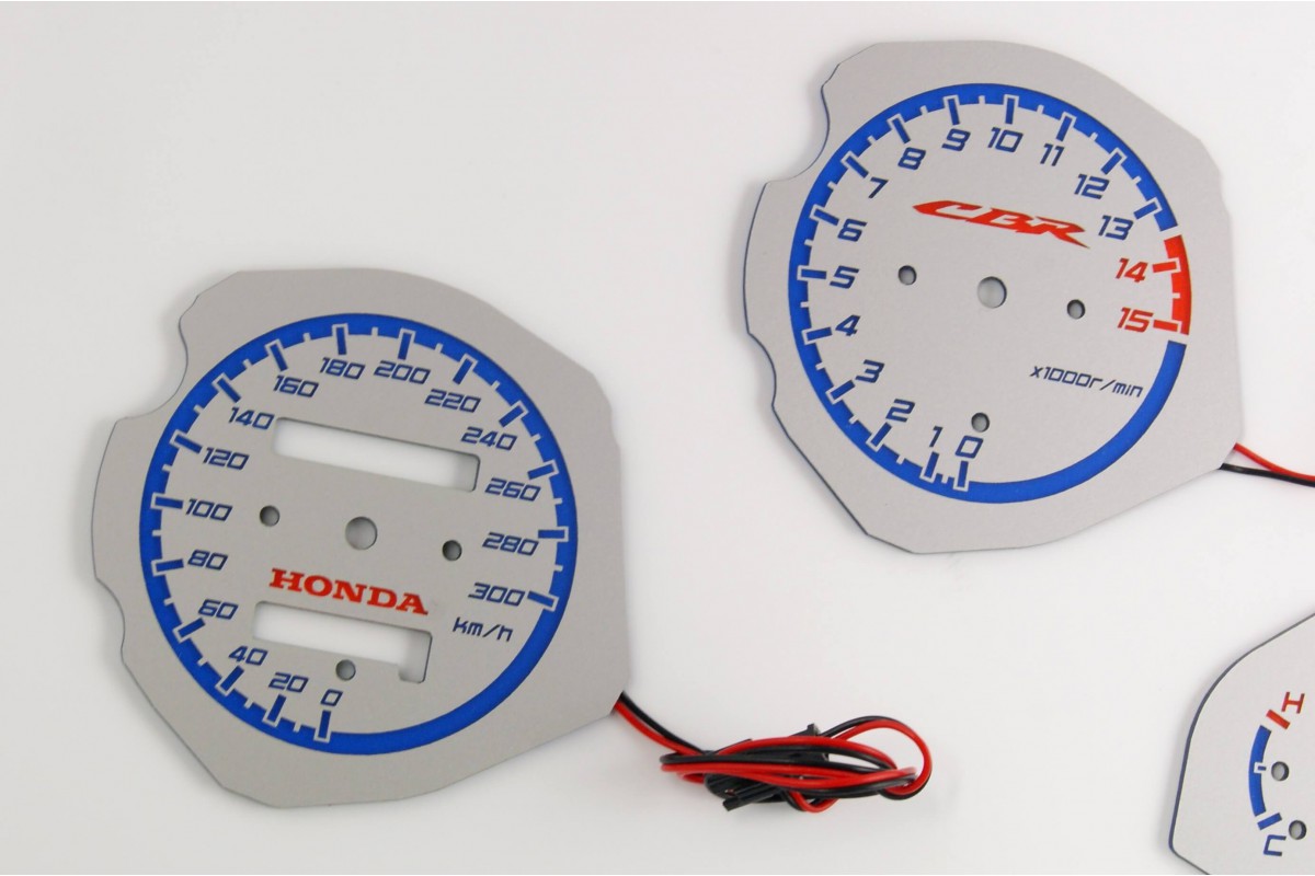 Honda CBR 900RR F3 PLASMA TACHO GLOW GAUGES TACHOSCHEIBEN DIALS