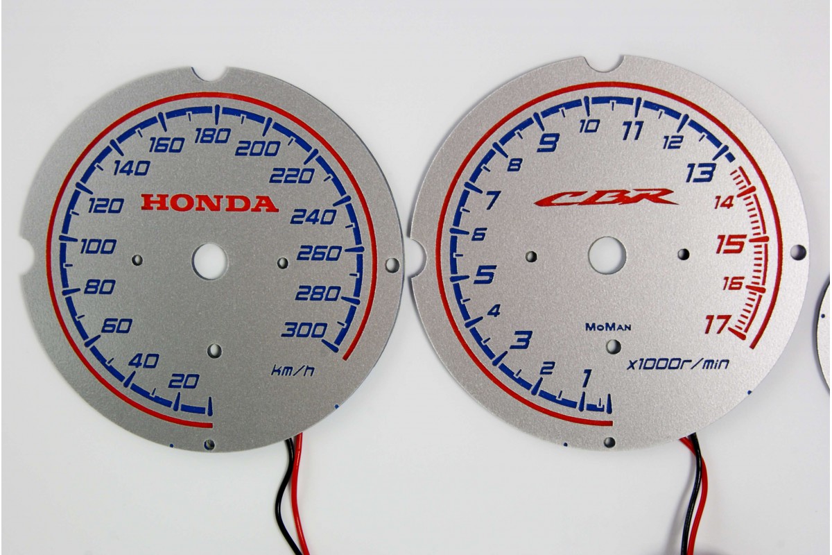 Honda Cbr F Plasma Tacho Glow Gauges Tachoscheiben Dials