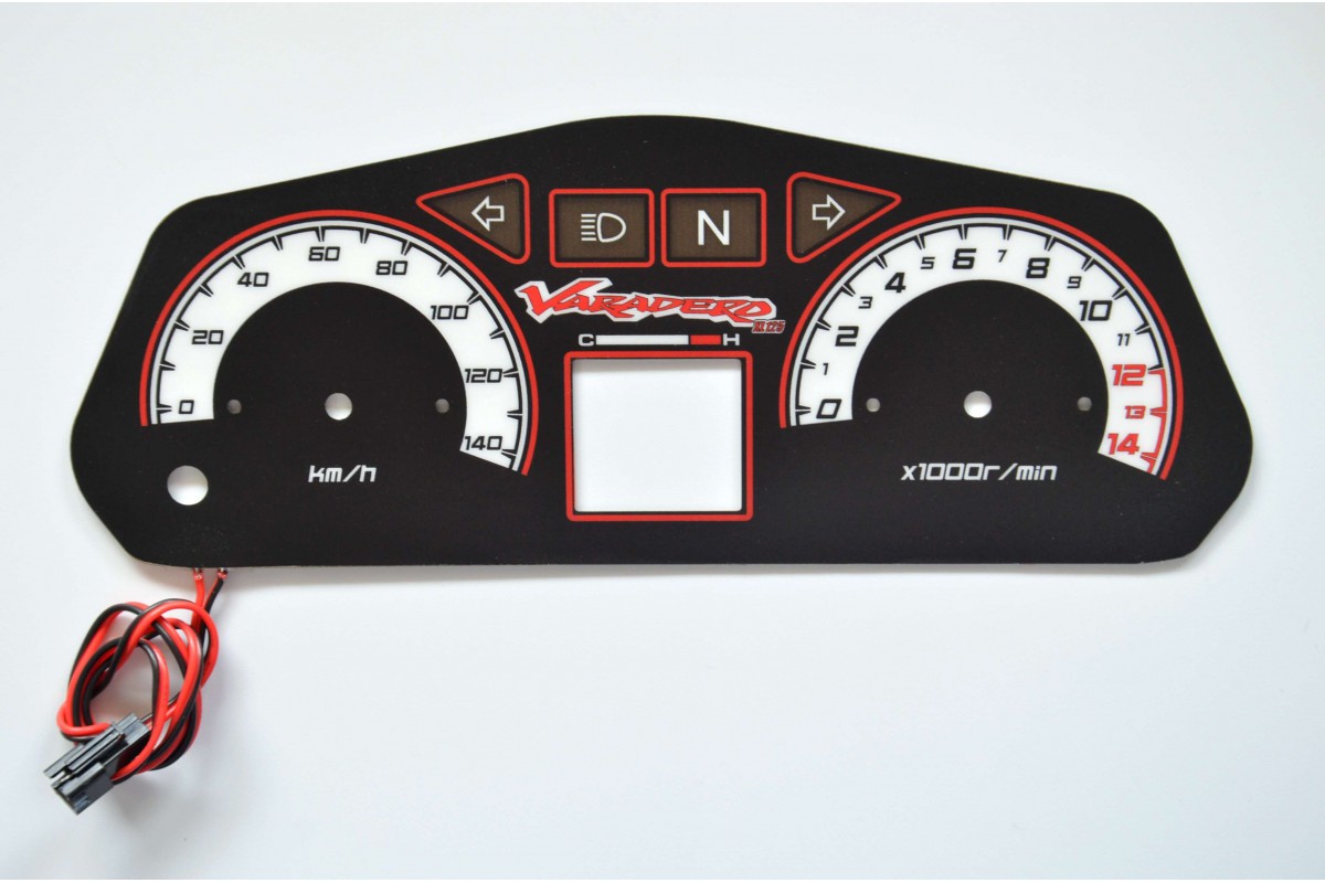 Honda Varadero PLASMA TACHO GLOW GAUGES TACHOSCHEIBEN DIALS