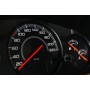 Ford Escort MK7 - digital km counter Design 1 PLASMA TACHO GLOW GAUGES TACHOSCHEIBEN DIALS