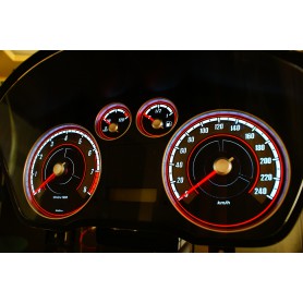 Ford Focus MK2 wzór 1 tarcze licznika zegary INDIGLO
