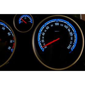 Opel Zafira B wzór 2 tarcze licznika zegary INDIGLO