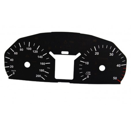 Mercedes Sprinter W906 - replacement tacho dials converted from MPH to Km/h