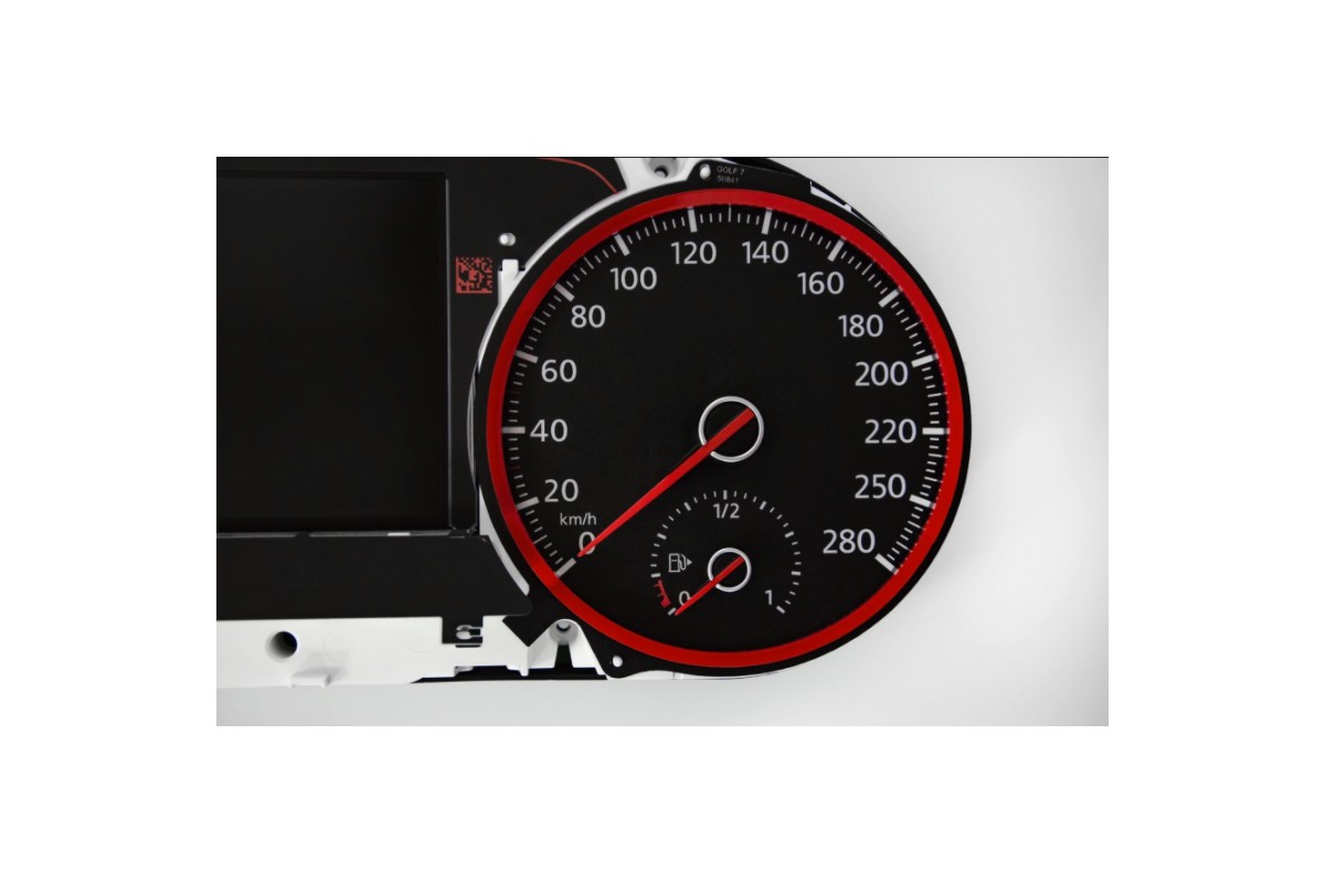 Volkswagen Golf 7 - Replacement tacho dials - converted ...