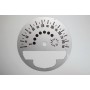 Mini 2, Countryman - Replacement dial - silver - converted from MPH to Km/h