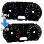 Mazda 5 - replacement dials MPH to km
