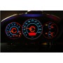 Honda Civic 2001-2005 design 1 PLASMA TACHO GLOW GAUGES TACHOSCHEIBEN DIALS