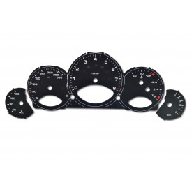 Porsche 911 - model 997 - Replacement tacho dials - converted from MPH to Km/h